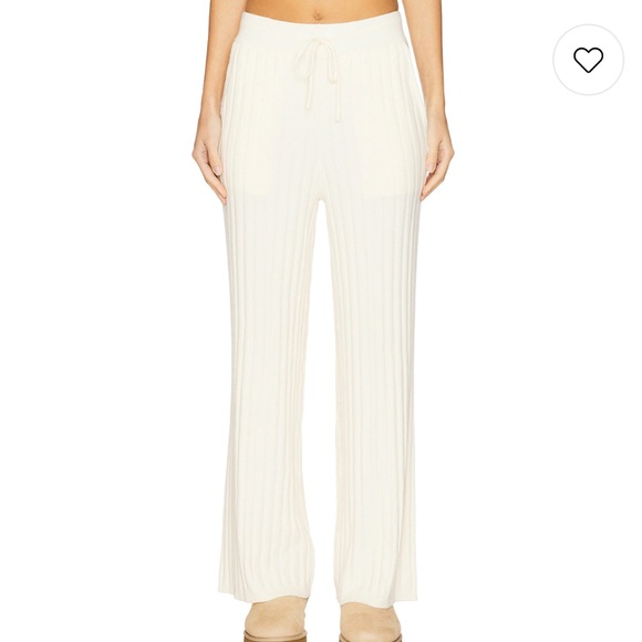 Varley Simeon Wide Rib Knit Trouser - XS - Picture 1 of 6